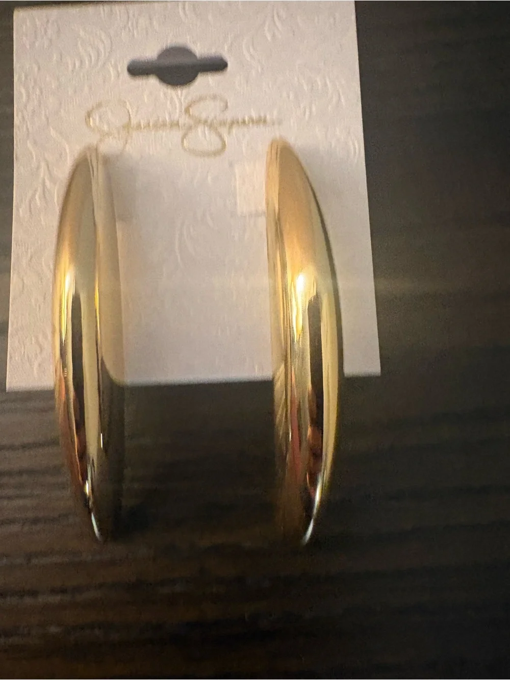 NEW Jessica Simpson gold earrings